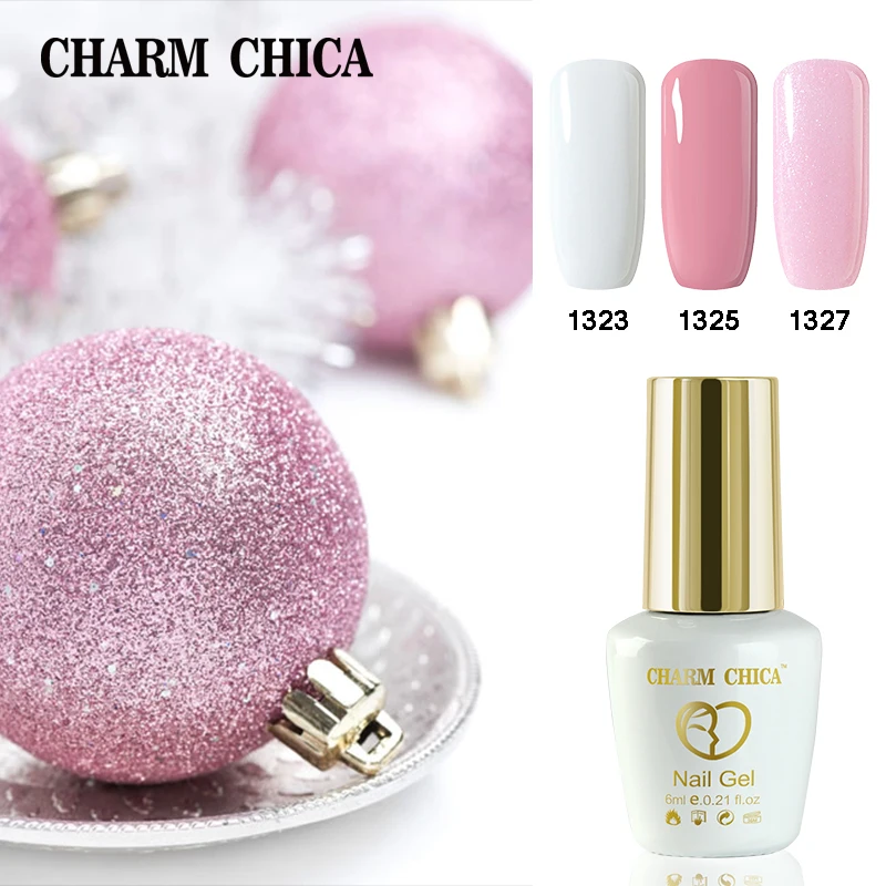 CHARM CHICA Polish Nail Gel Pink White Sweet Color Hybrid Varnishes Long Lasting Nails Art 6ml Esmalte Uv Semi Permanent Varnish
CHARM CHICA Polish Nail Gel Pink White Sweet Color Hybrid Varnishes Long Lasting Nails Art 6ml Esmalte Uv Semi Permanent Varnish