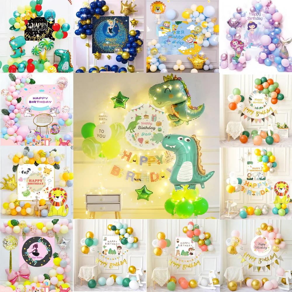 Adult Kids Boy Girl Birthday Party Backdrop Decoration Set Gold Dinosaur Mermaid Ballet Theme Background Balloon DIY Party Decor
Adult Kids Boy Girl Birthday Party Backdrop Decoration Set Gold Dinosaur Mermaid Ballet Theme Background Balloon DIY Party Decor