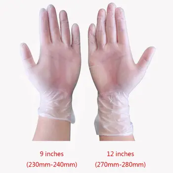 100pcs/box Disposable PVC Gloves Dental Cleaning Cooking Kitchen Restaurant BBQ Q6PA
100pcs/box Disposable PVC Gloves Dental Cleaning Cooking Kitchen Restaurant BBQ Q6PA