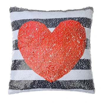 Pillowcase Ethel "Heart", 40 × 40 cm, decorative, with sequins, velor, polyethylene 100%
Pillowcase Ethel "Heart", 40 × 40 cm, decorative, with sequins, velor, polyethylene 100%