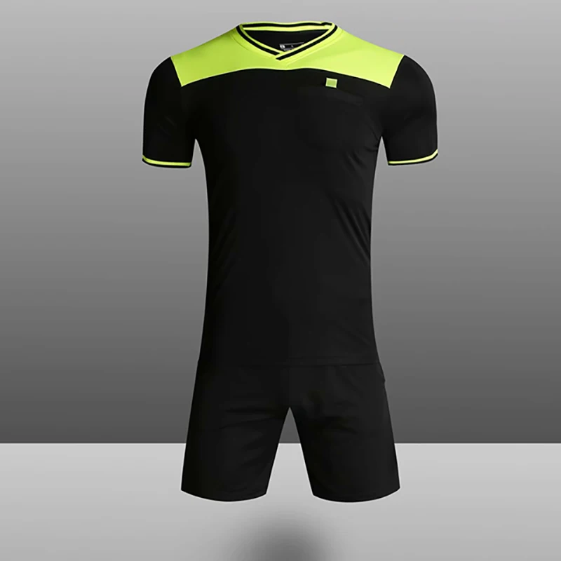 2019 Football Jerseys Judge Uniforms V-neck Can be customized Name Number Men Soccer Referee Jerseys Kit Short Tracksuit
2019 Football Jerseys Judge Uniforms V-neck Can be customized Name Number Men Soccer Referee Jerseys Kit Short Tracksuit