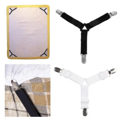 4Pcs/set Elastic Bed Sheet Grippers Belt Fastener Bed Sheet Clips Mattress Cover Blankets Holder Home Textiles Organize Gadgets
4Pcs/set Elastic Bed Sheet Grippers Belt Fastener Bed Sheet Clips Mattress Cover Blankets Holder Home Textiles Organize Gadgets