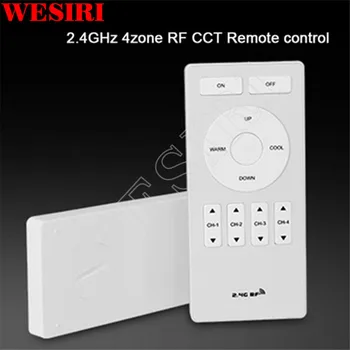Milight FUT005 2.4G 4-Zone RF CCT Remote Control 30 Meters Control Distance Dimmer for Dual White LED Lamp Brightness
Milight FUT005 2.4G 4-Zone RF CCT Remote Control 30 Meters Control Distance Dimmer for Dual White LED Lamp Brightness