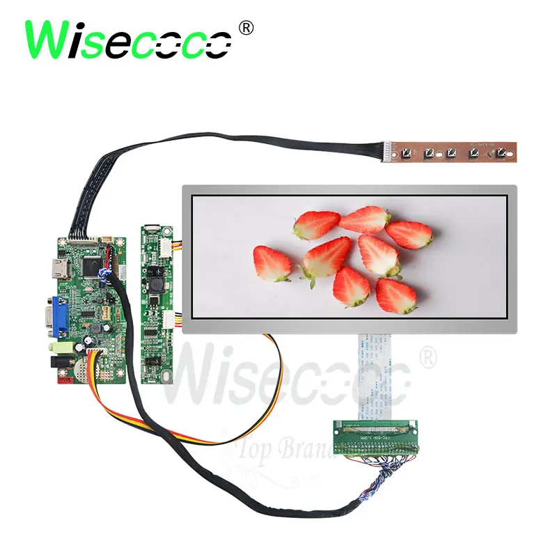 10.3 inch IPS 1920*720 TFT screen high brightness display with VGA HDMI driver board for outdoor high brightness
10.3 inch IPS 1920*720 TFT screen high brightness display with VGA HDMI driver board for outdoor high brightness