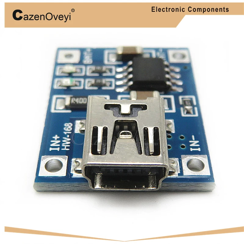 5pcs/lot Lithium Battery Charger Module Board mini 5v USB 1A li-ion charger TP4056 new In Stock | Электронные компоненты и