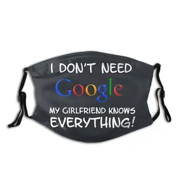 Google Reusable Face Mask GIRLFRIEND knows everything Anti Haze Dustproof Mask Protection Cover Respirator Mouth Muffle
Google Reusable Face Mask GIRLFRIEND knows everything Anti Haze Dustproof Mask Protection Cover Respirator Mouth Muffle