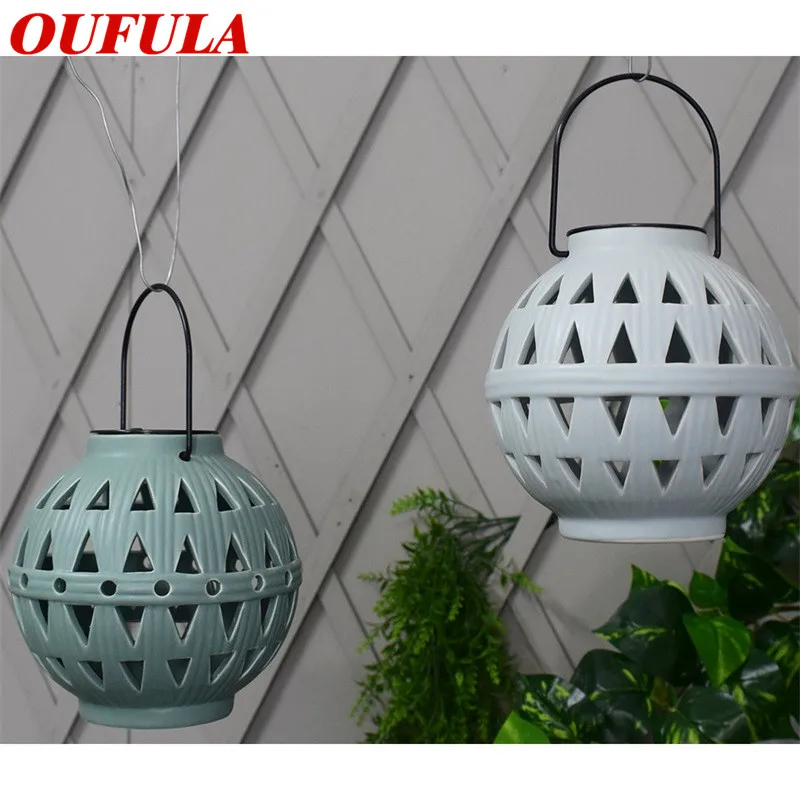 OUFULA Solar Ceramic Lawn Light Outdoor Waterproof LED Decorative Night Light Colorful Creative Light Gift
OUFULA Solar Ceramic Lawn Light Outdoor Waterproof LED Decorative Night Light Colorful Creative Light Gift