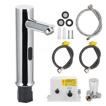/2in Automatic Sensor Faucet Infrared Induction Hot and Cold Bathroom Basin Water Tap
/2in Automatic Sensor Faucet Infrared Induction Hot and Cold Bathroom Basin Water Tap