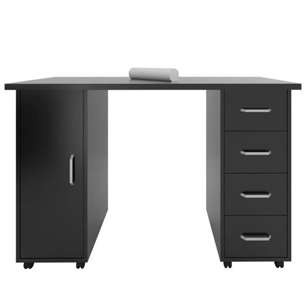 Double Edged Manicure Nail Table with Drawer Black Multifunction Nail Table For Beauty Salon
Double Edged Manicure Nail Table with Drawer Black Multifunction Nail Table For Beauty Salon