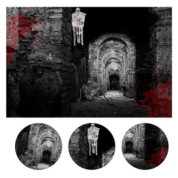 1PC Horror Background Cloth Halloween Photographing Decor Halloween Background Cloth Chamber Escape Scene Backdrop Horrible Deco
1PC Horror Background Cloth Halloween Photographing Decor Halloween Background Cloth Chamber Escape Scene Backdrop Horrible Deco