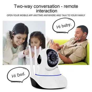 New 360 Wireless 1080P Webcam Surveillance Camera Baby Pet Home Security Wifi Camera Voice Intercom Infrared Night Vision
New 360 Wireless 1080P Webcam Surveillance Camera Baby Pet Home Security Wifi Camera Voice Intercom Infrared Night Vision