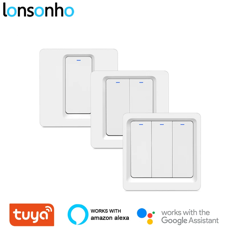 Lonsonho Wifi Switch Smart Switch 220v Smart Home Remote Wireless Light Switch Module Works Alexa Google Home Tuya Smart Life
Lonsonho Wifi Switch Smart Switch 220v Smart Home Remote Wireless Light Switch Module Works Alexa Google Home Tuya Smart Life