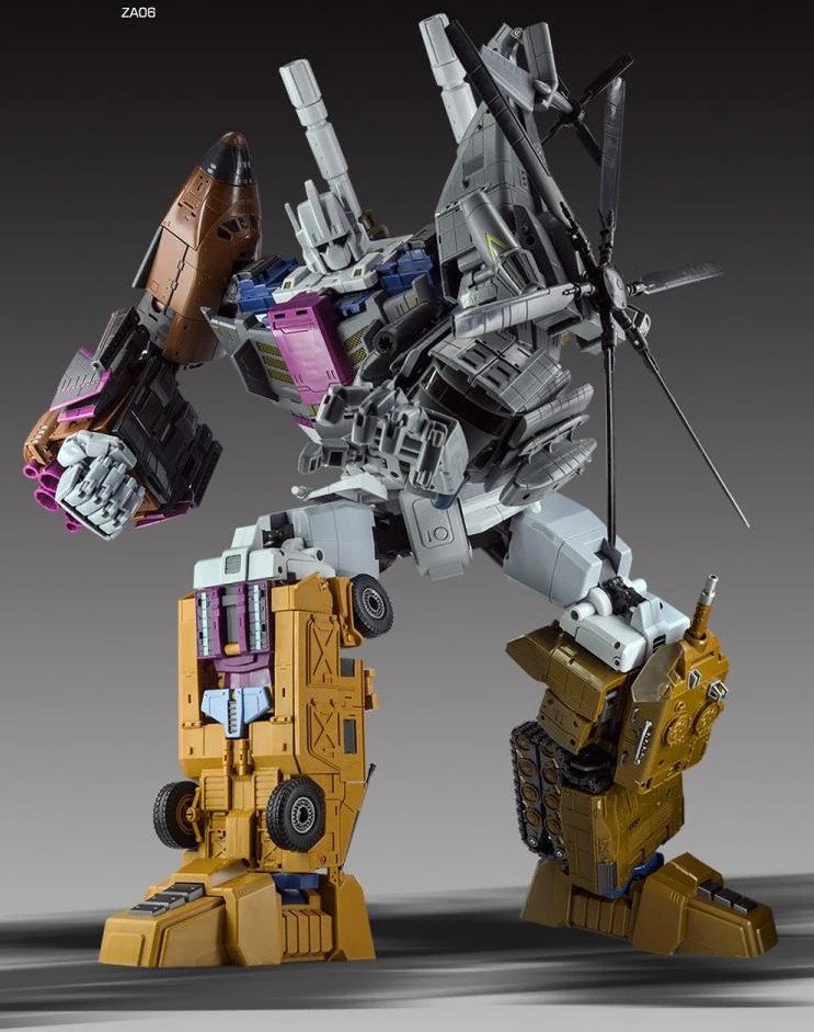 Zeta Toys ZT ZA-06 ZA06 Bruticon Bruticus Full Set of 6 Transformation Action Figure