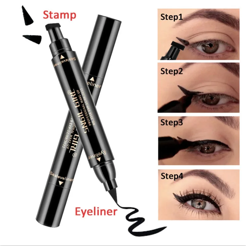 Seal Eyeliner 2 in 1 Waterproof Quick-drying Eyeliner Seal Long-lasting Tattoo Wing Eye Makeup Cosmetics
Seal Eyeliner 2 in 1 Waterproof Quick-drying Eyeliner Seal Long-lasting Tattoo Wing Eye Makeup Cosmetics