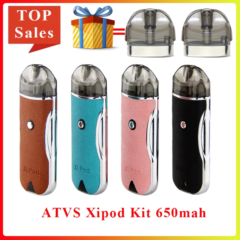 Original Electronic Cigarette pod ATVS Xipod pod Kit 650mah built-in Battery 2ML Cartridge pod Vape Kit vs justfog minifit kit
Original Electronic Cigarette pod ATVS Xipod pod Kit 650mah built-in Battery 2ML Cartridge pod Vape Kit vs justfog minifit kit