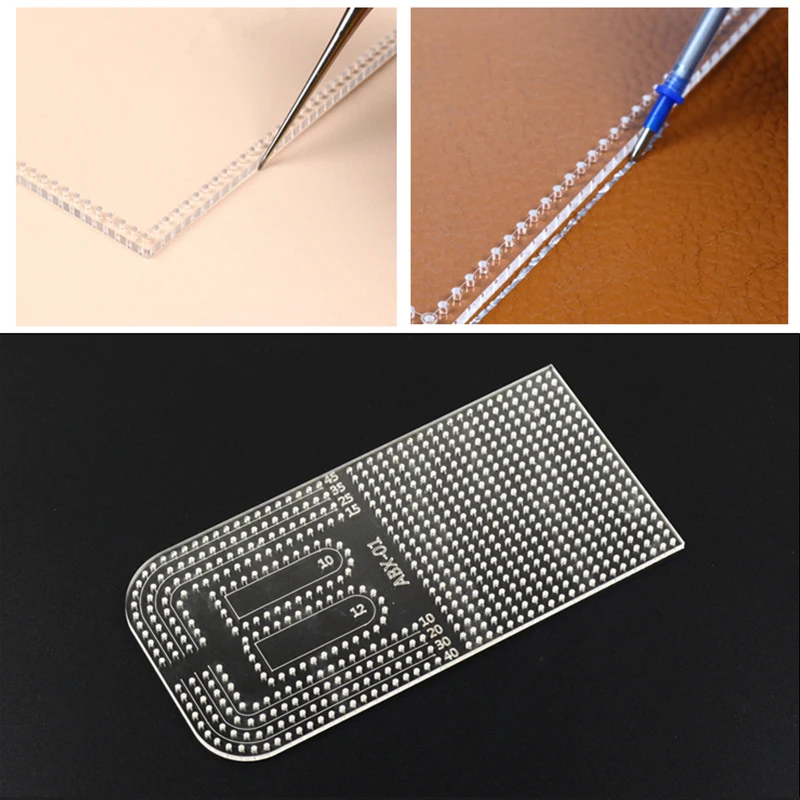 Acrylic Punching Positioning Drilling Ruler Round Hole Punches Leather Tool Leather Craft Patchwork Calculation Template Stencil
Acrylic Punching Positioning Drilling Ruler Round Hole Punches Leather Tool Leather Craft Patchwork Calculation Template Stencil