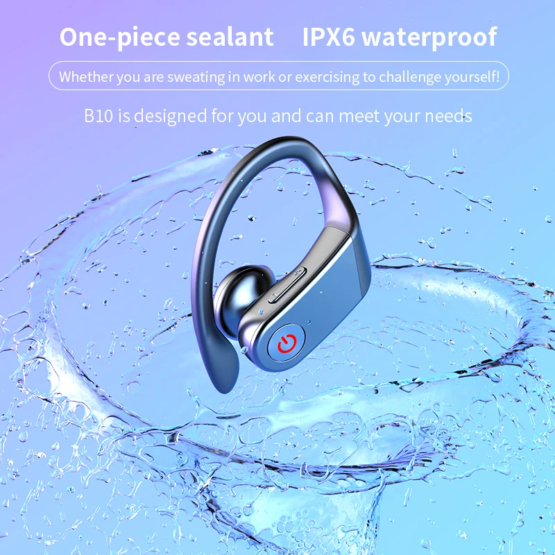 TWS Bluetooth 5.0 Earphones Wireless Bluetooth Headphone Noise Cancelling 9D HiFi Stereo Sport Headset Handsfree With Microphone