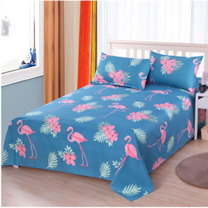 Фото 1PCS Duvet Cover 200*230 Bedding Quilt Blanket Comforter Printing Single Double Queen King Customized 150*200cm flamingo | Дом и сад