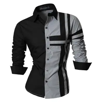 Jeansian Men's Dress Shirts Casual Stylish Long Sleeve Designer Button Down Slim Fit Z014 Gray
Jeansian Men's Dress Shirts Casual Stylish Long Sleeve Designer Button Down Slim Fit Z014 Gray