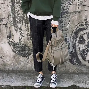 2020 Spring Check Turnip Pants ZANZEA Vintage Plaid Work Harem Trouser Women Casual Elastic Waist Long Pantalon Female Palazzo
2020 Spring Check Turnip Pants ZANZEA Vintage Plaid Work Harem Trouser Women Casual Elastic Waist Long Pantalon Female Palazzo