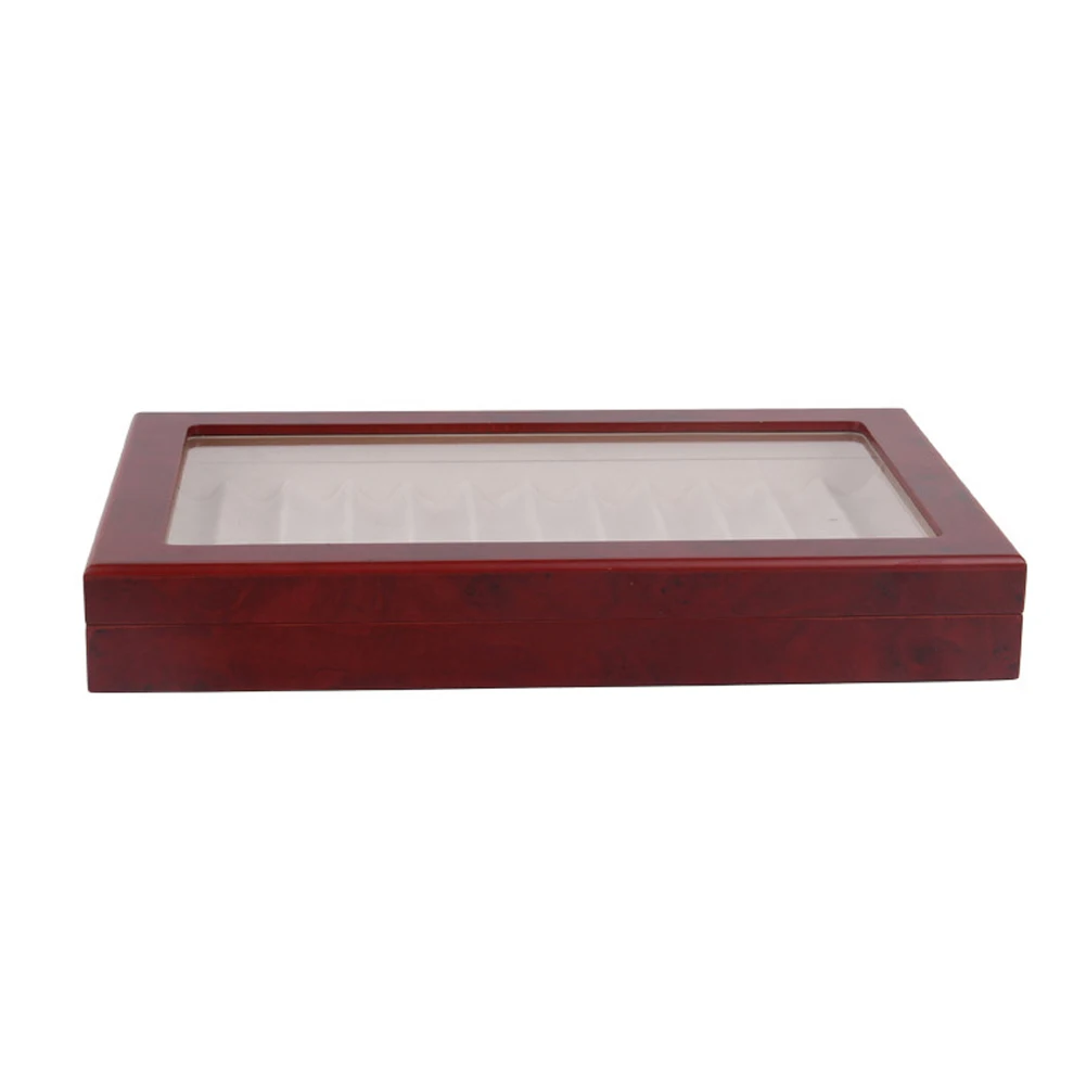 12 Grid Storage Wooden Pen Case Anti Dust Scratch Proof Glass Lid Display Box Holder Student Rectangle Visible Travel Gift
12 Grid Storage Wooden Pen Case Anti Dust Scratch Proof Glass Lid Display Box Holder Student Rectangle Visible Travel Gift
