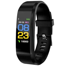 115 Plus Bluetooth Compatible Smart Watch Heart Rate Monitor Smart Watch Fitness Tracker Bracelet Waterproof Smart Wristband
115 Plus Bluetooth Compatible Smart Watch Heart Rate Monitor Smart Watch Fitness Tracker Bracelet Waterproof Smart Wristband
