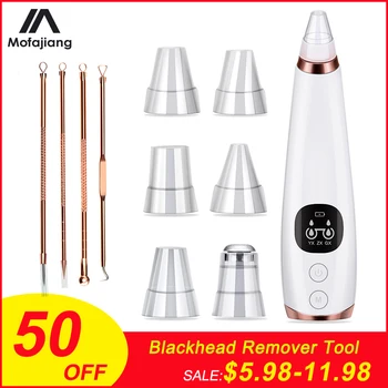 Blackhead Remover Pore Face Deep Pore Vacuum Acne Cleaner For Remove Pimple Skin Tag Nose Cleansing Instrument Skin Care Tools
Blackhead Remover Pore Face Deep Pore Vacuum Acne Cleaner For Remove Pimple Skin Tag Nose Cleansing Instrument Skin Care Tools
