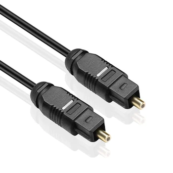 Hot OD 2.2 Gold Plated Digital Audio Optical Fiber Cable Toslink SPDIF Cord PVC For DVD VCR Player HI-FI Speake
Hot OD 2.2 Gold Plated Digital Audio Optical Fiber Cable Toslink SPDIF Cord PVC For DVD VCR Player HI-FI Speake
