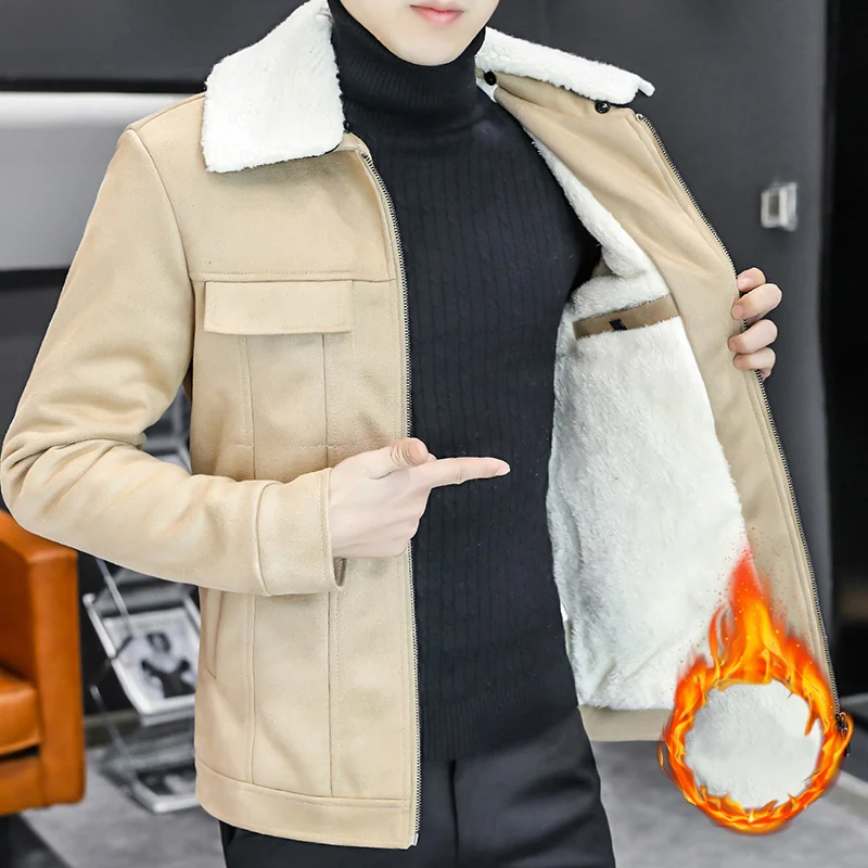 2021 зимнее пальто с хлопковой подкладкой из овчины, мужская флисовая куртка из оленьей кожи, толстая флисовая куртка, мотоциклетная куртка с хлопковой подкладкой
2021 зимнее пальто с хлопковой подкладкой из овчины, мужская флисовая куртка из оленьей кожи, толстая флисовая куртка, мотоциклетная куртка с хлопковой подкладкой