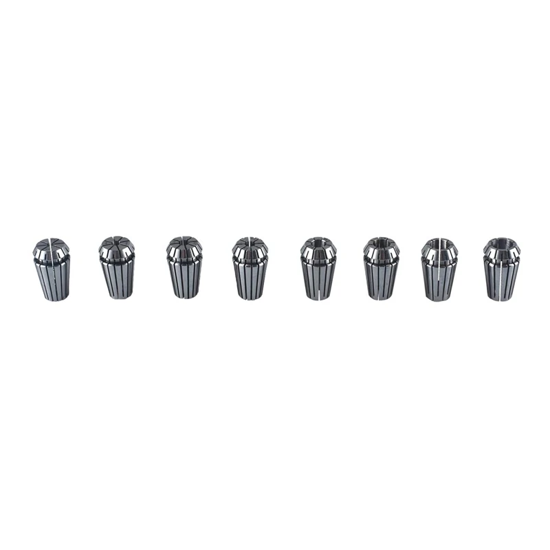 8Pcs ER16 Precision 3-10mm Spring Collet Chuck Collet Set for CNC Milling Machine Engraving Lathe Tool
8Pcs ER16 Precision 3-10mm Spring Collet Chuck Collet Set for CNC Milling Machine Engraving Lathe Tool