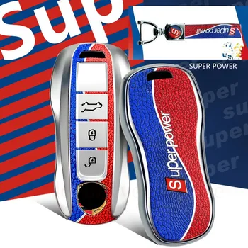 For Porsche Cayenne 2018 Panamera 2017 Car Key Case Cover TPU Smart Key Shell Protection Leather pattern Soft Auto Key Case
For Porsche Cayenne 2018 Panamera 2017 Car Key Case Cover TPU Smart Key Shell Protection Leather pattern Soft Auto Key Case