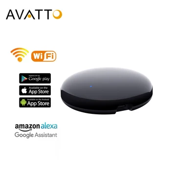 AVATTO Tuya WiFi IR Remote for Air Conditioning Smart Life APP Universal Infrared Remote Control works with Alexa, Google Home
AVATTO Tuya WiFi IR Remote for Air Conditioning Smart Life APP Universal Infrared Remote Control works with Alexa, Google Home