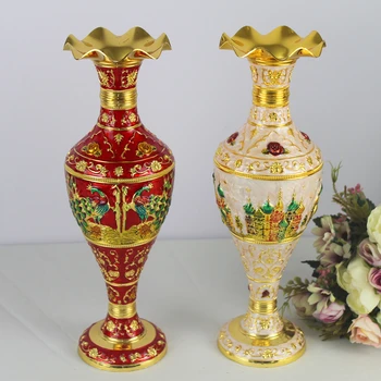 IMUWEN Metal Vases For Flowers Wedding Centerpieces Creative vase Delicate Flower Pot Tabletop Home Decoration 
IMUWEN Metal Vases For Flowers Wedding Centerpieces Creative vase Delicate Flower Pot Tabletop Home Decoration