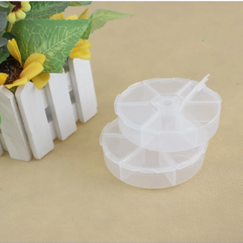 Transparent Flower Shape Plastic 6 Slots Adjustable Storage Box Case Crafts Coin Pill Jewelry Organizer Cases Storage finish
Transparent Flower Shape Plastic 6 Slots Adjustable Storage Box Case Crafts Coin Pill Jewelry Organizer Cases Storage finish