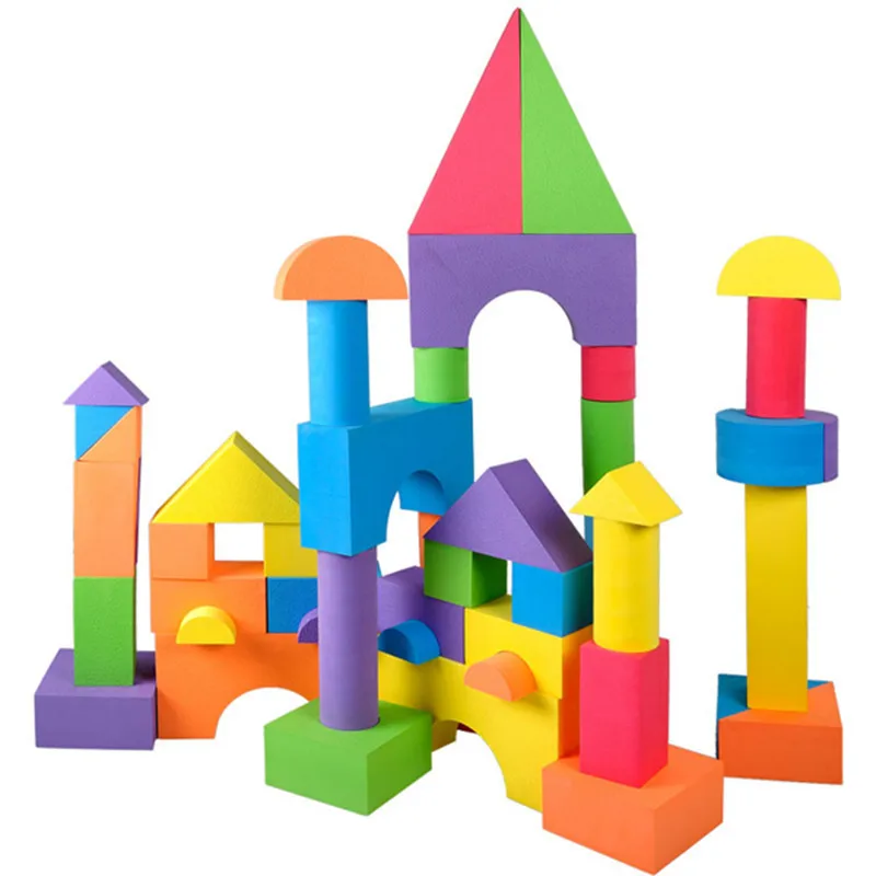 Children EVA Building Blocks Medium Colorful 50 Block Building Blocks ENLIGHTEN Toy Building Blocks Children Eva Educational Toy
Children EVA Building Blocks Medium Colorful 50 Block Building Blocks ENLIGHTEN Toy Building Blocks Children Eva Educational Toy