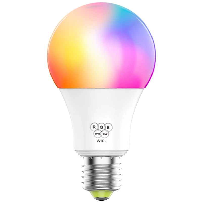 Smart WiFi Light Bulb, LED RGB Color Changing, Compatible with Alexa and Google Home Assistant, No Hub Required, E26 Magic Home
Smart WiFi Light Bulb, LED RGB Color Changing, Compatible with Alexa and Google Home Assistant, No Hub Required, E26 Magic Home