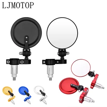 Motorcycle Universal CNC Aluminum Mirrors 3" Handle Bar End 7/8" For Yamaha TX125 Adventure YBR 125 FZ6R MT01 03 25 125 FZ8
Motorcycle Universal CNC Aluminum Mirrors 3" Handle Bar End 7/8" For Yamaha TX125 Adventure YBR 125 FZ6R MT01 03 25 125 FZ8