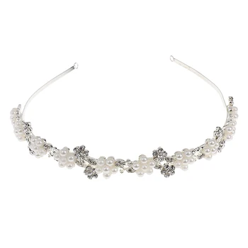 Shiny Wmen Pearl Flower Rhinestones Bridal Tiara Wedding Crown
Shiny Wmen Pearl Flower Rhinestones Bridal Tiara Wedding Crown