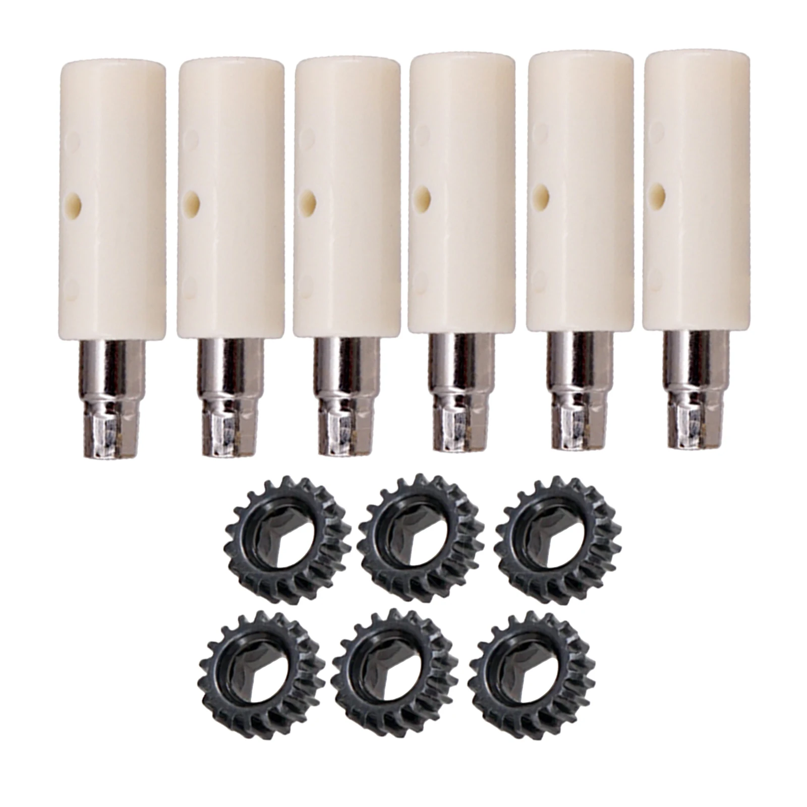 6pcs Hexagonal Open Gear Tuners Tuning Pegs Machine Heads Mount Hex Hole 1/18 1/15 Gears and Legs for Guitar Instruments 6pcs Hexagonal Open Gear Tuners Tuning Pegs Machine Heads Mount Hex Hole 1/18 1/15 Gears and Legs for Guitar Instruments