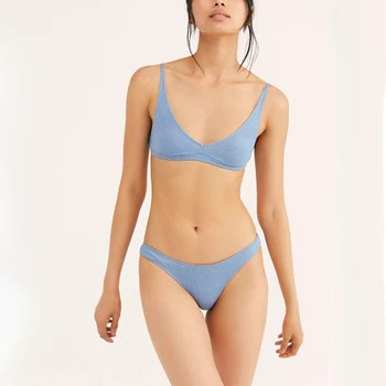 Underwear set Ladies Cotton Underwear Fashion Bralett Ribbed Girl Lingerie Set Push Up bralette Sexy Bras And Panty Sets
Underwear set Ladies Cotton Underwear Fashion Bralett Ribbed Girl Lingerie Set Push Up bralette Sexy Bras And Panty Sets