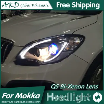AKD Car Styling for Opel Mokka Headlights 2014-2015 Mokka LED Headlight DRL Bi Xenon Lens High Low Beam Parking Fog Lamp
AKD Car Styling for Opel Mokka Headlights 2014-2015 Mokka LED Headlight DRL Bi Xenon Lens High Low Beam Parking Fog Lamp