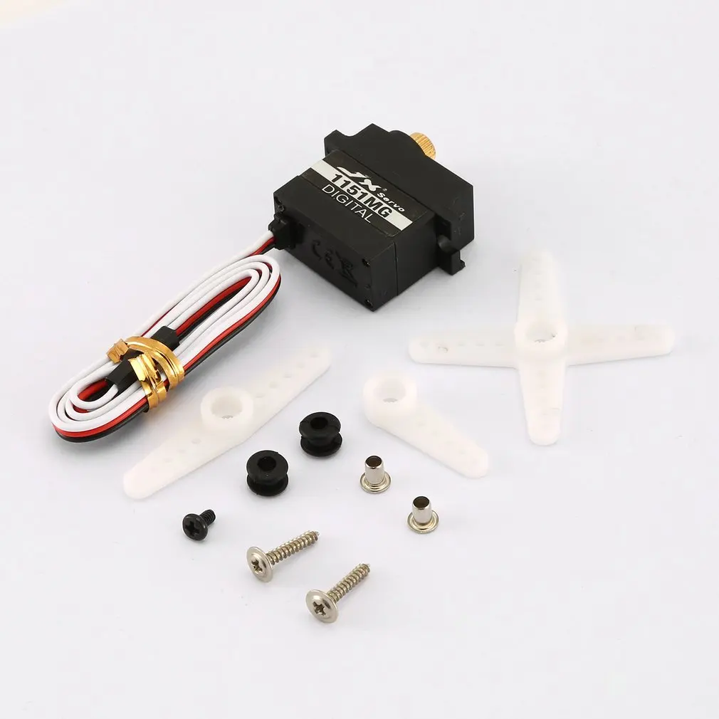 PDI-1151MG RC Helicopter Accessories Upgrade Parts Servo 6V Waterproof Metal Gear Digital Core Motor Servo For RC HSP Robot boat
PDI-1151MG RC Helicopter Accessories Upgrade Parts Servo 6V Waterproof Metal Gear Digital Core Motor Servo For RC HSP Robot boat