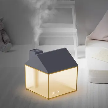 Creative Cute Little House Humidifier Silent Hydration Battery Version Small House Air Humidifier With Night Light
Creative Cute Little House Humidifier Silent Hydration Battery Version Small House Air Humidifier With Night Light