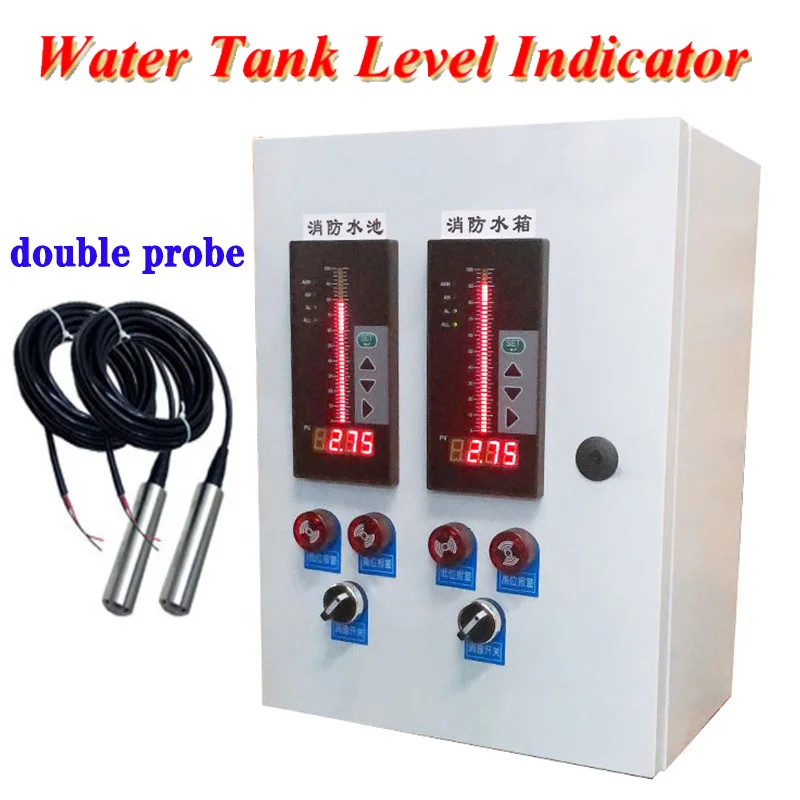 Water tank liquid depth meter liquid level sink Alarm level display control transmitter measuring tools water tank level indicat
Water tank liquid depth meter liquid level sink Alarm level display control transmitter measuring tools water tank level indicat
