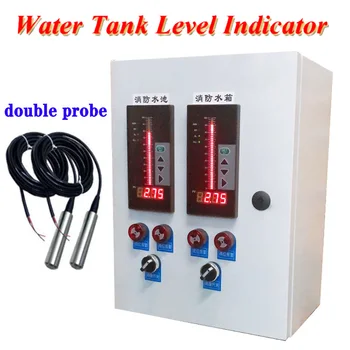 Water tank liquid depth meter liquid level sink Alarm level display control transmitter measuring tools water tank level indicat
Water tank liquid depth meter liquid level sink Alarm level display control transmitter measuring tools water tank level indicat