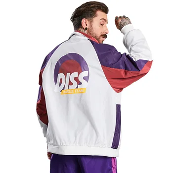 Tide brand Hip Hop oversize Jacket Men Autumn Thin Section Loose Printed Windbreaker Casual Coats 
Tide brand Hip Hop oversize Jacket Men Autumn Thin Section Loose Printed Windbreaker Casual Coats