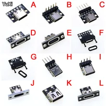 YUXI 1PCS USB3.1 Female Double-sided Positive and Negative Plug-in Test Board With PCB Board Connector Data TYPE-C Charging Port 
YUXI 1PCS USB3.1 Female Double-sided Positive and Negative Plug-in Test Board With PCB Board Connector Data TYPE-C Charging Port