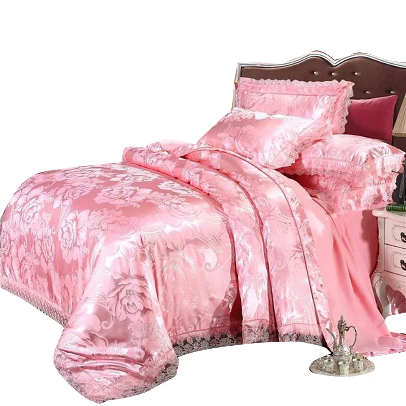 Bedding Set 4Pc Silky Egyptian Cotton Pink Chinoiserie Flower Duvet Cover Bed Sheet Fitted Sheet Set King Size Queen Bedding Set 
Bedding Set 4Pc Silky Egyptian Cotton Pink Chinoiserie Flower Duvet Cover Bed Sheet Fitted Sheet Set King Size Queen Bedding Set