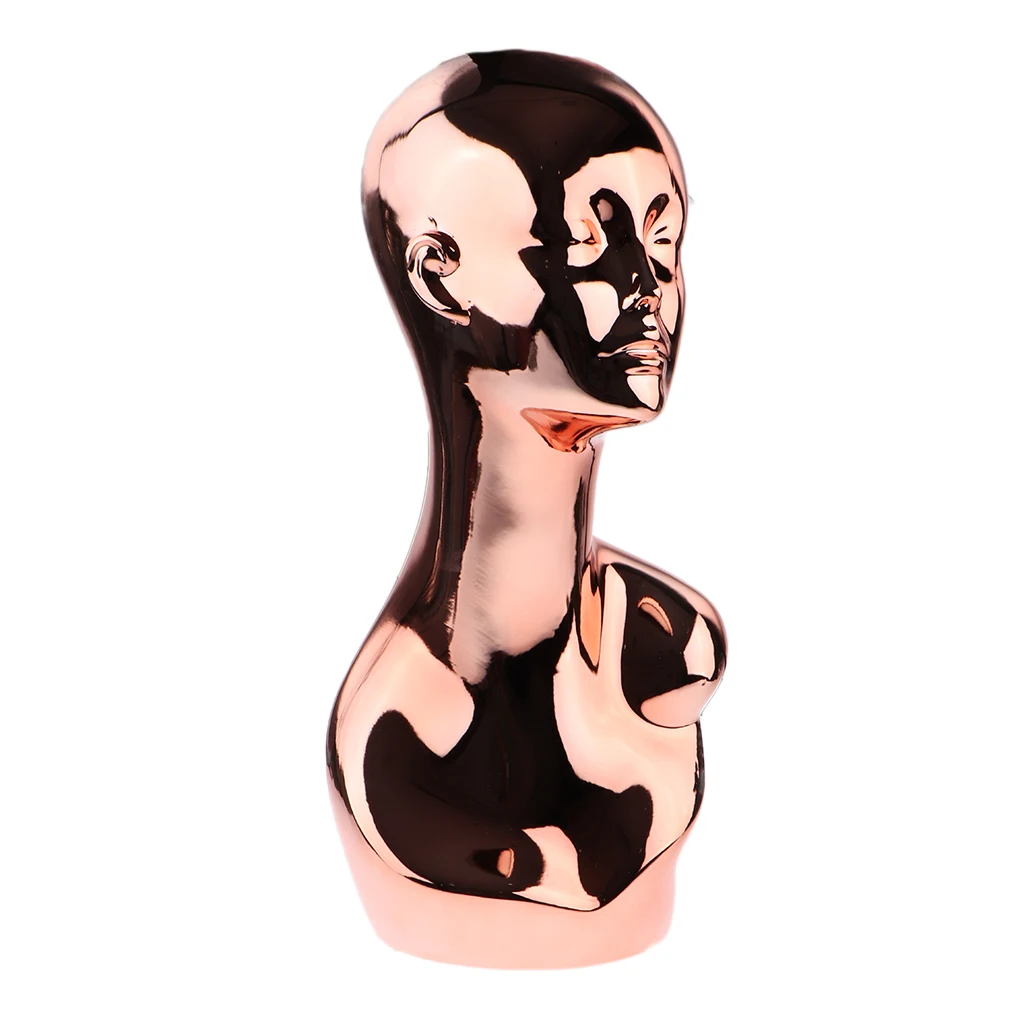 Female Mannequin Head Bust Display Stand Model For Wigs Hair Hat Glasses Jewelry for Showcase Retail Showing Female Mannequin Head Bust Display Stand Model For Wigs Hair Hat Glasses Jewelry for Showcase Retail Showing