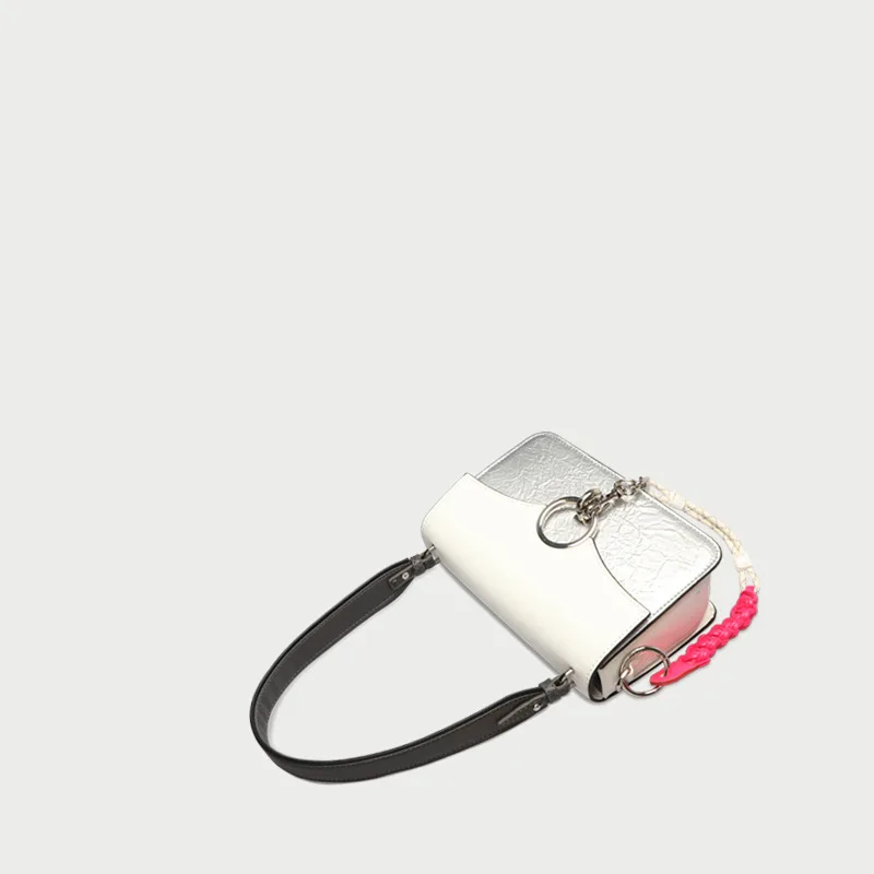 2019 Most New Style Small CK Shoulder Bag Metal Chain Color Weaving Contrast Color Decoration Women's Hand Cross-body Square Sli
2019 Most New Style Small CK Shoulder Bag Metal Chain Color Weaving Contrast Color Decoration Women's Hand Cross-body Square Sli